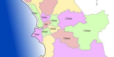 ਨਕਸ਼ਾ ਦੇ ਮਾਰ੍ਸਾਇਲ arrondissement